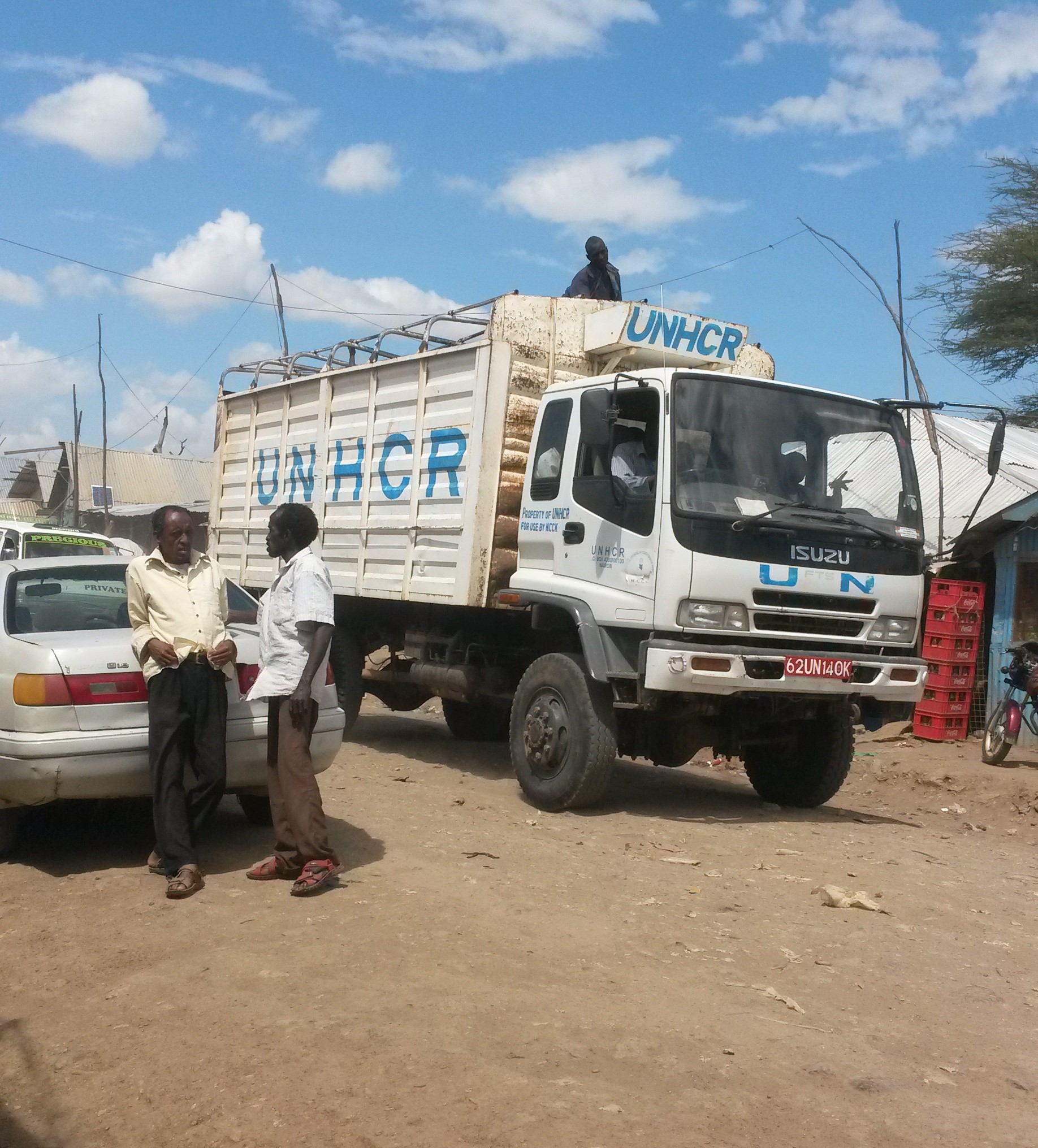UNHCR lorry causes death
